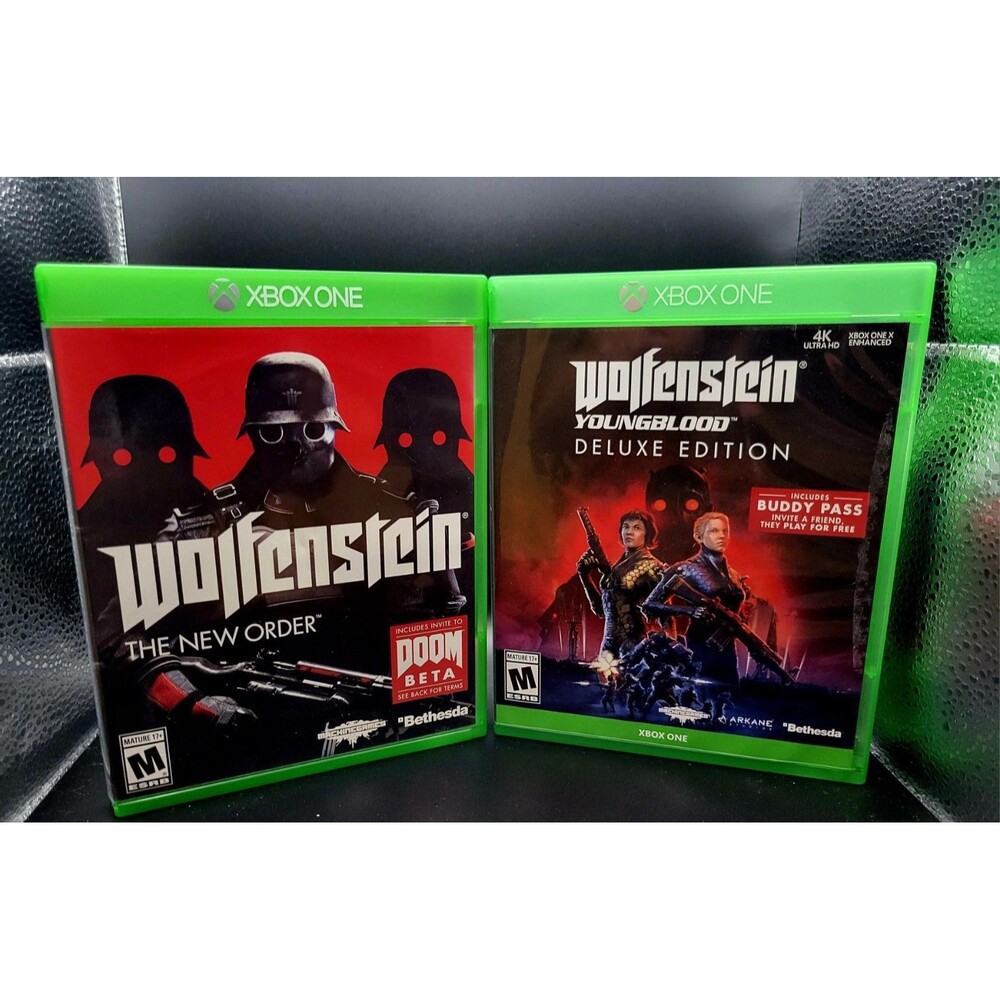 Wolfenstein The New Order  and Wolfenstein Youngblood Deluxe Edition Xbox One